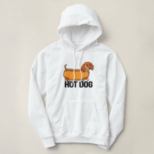 Sudadera Dachshund Hot Dog Hoodie
