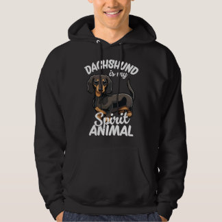 Sudadera Dachshund Is My Spirit Animal  3