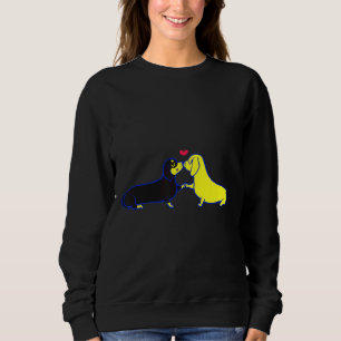 Sudadera Dachshund Kisses