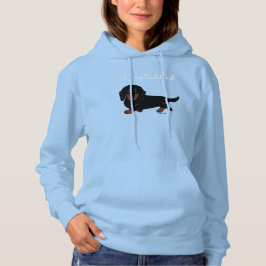 Sudadera Dachshund Long Haired Black and Tan
