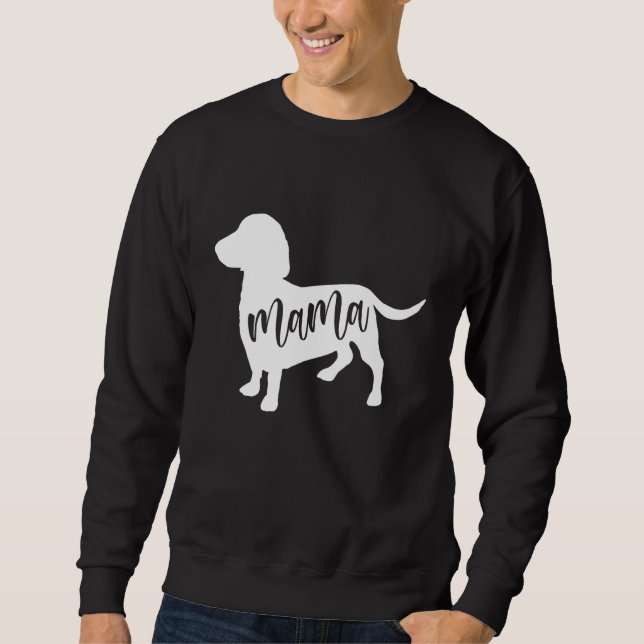 Sudadera Dachshund Mama For Teckel sausage hounds Dachshund (Anverso)