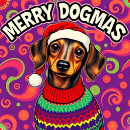 Sudadera Dachshund Merry Dogmas