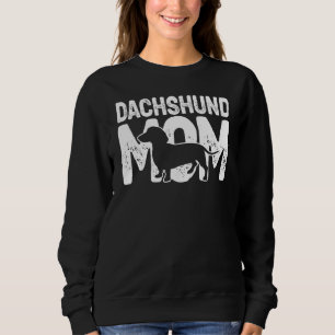 Sudadera Dachshund Mom Dog Dachshund Madre Dueña de Perro 1