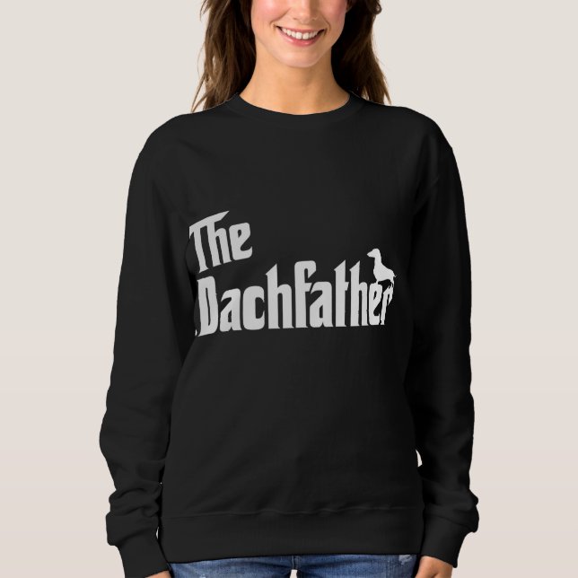 Sudadera Dachshund Perro Ama El Dachfather Funny Wiener D (Anverso)
