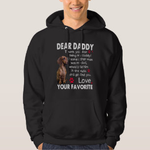 Sudadera Dachshund Perro Querido Papi Funny Dachshund Daddy