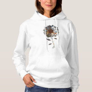 Sudadera Dachshund Sunflower Eres mi amante del perro del m