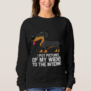 Sudadera Dachshund Wiener Adulto Weiner Perro Gracioso En I