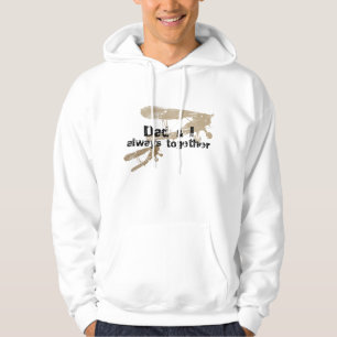 Sudadera Dad and I always together. Biplane planes
