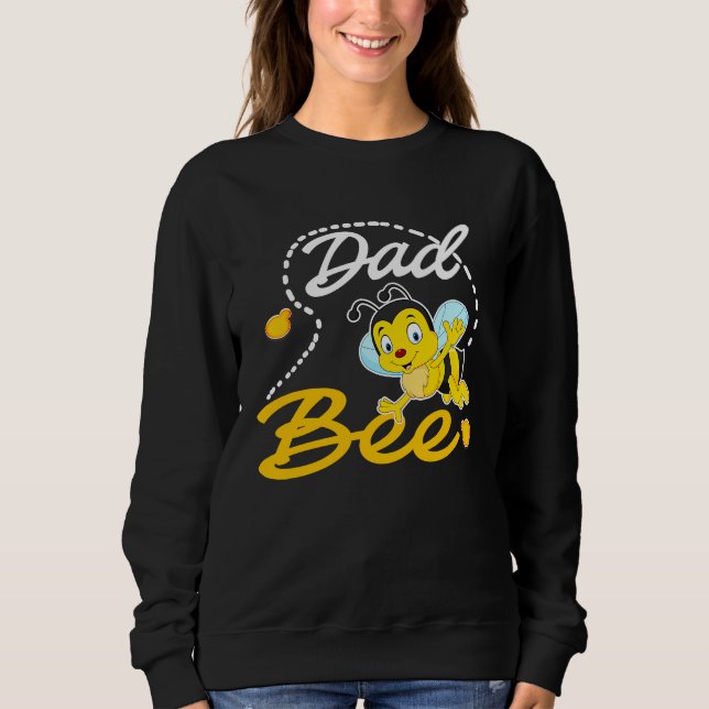 Sudadera Dad Bee Father Matching Family First Bee Day Outfi (Anverso)