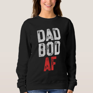 Sudadera Dad Bod AF - Funny Fitness Día del Padre