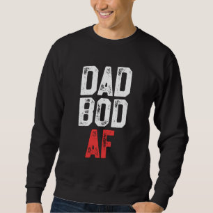 Sudadera Dad Bod AF - Funny Fitness Día del Padre