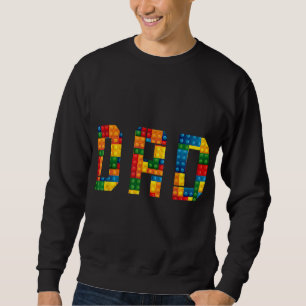 Sudadera Dad Brick Builder Funny Blocks Master Builder