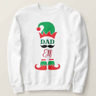 Sudadera Dad Elf Navidades divertidos