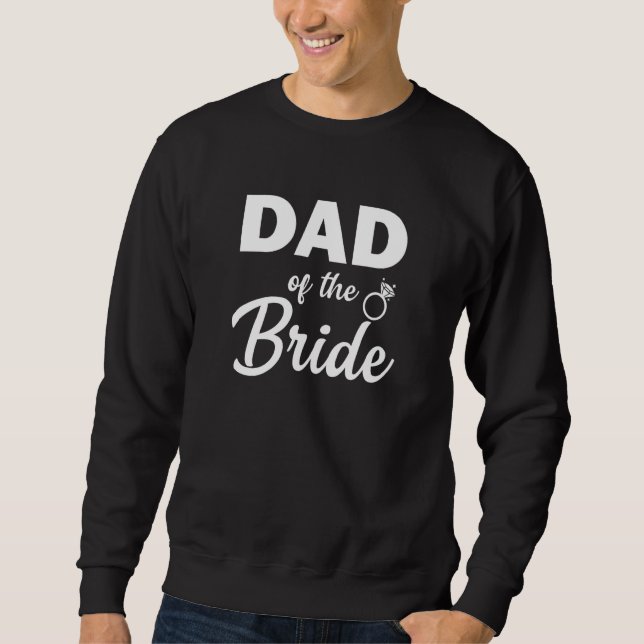 Sudadera Dad Of The Bride Coordinating Wedding Party Men (Anverso)
