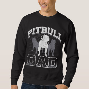 Sudadera Dad Pitbull Lover Dueño de Perros Padre Día Regalo