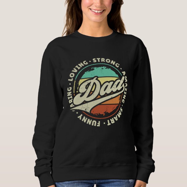 Sudadera Dad Retro Sunset (Anverso)