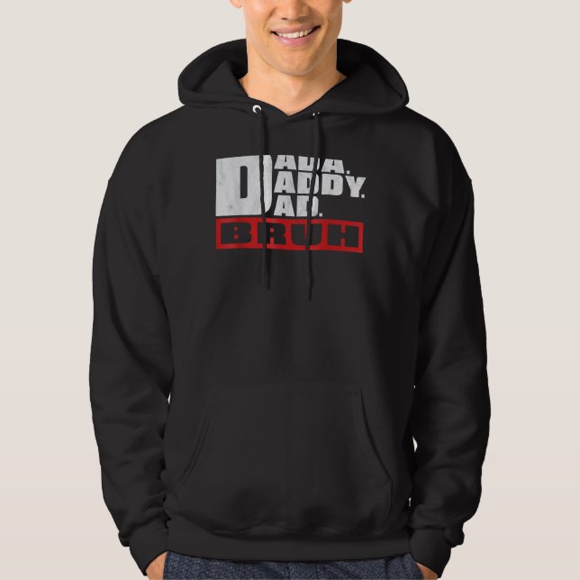 Sudadera Dada Daddy Dad Bruh Daddy Y Mi Hijo Hija Fath (Anverso)
