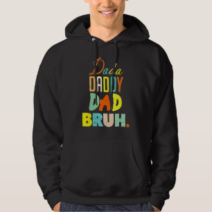 Sudadera Dada Daddy Dad Bruh, hijo y padre del Día del Padr
