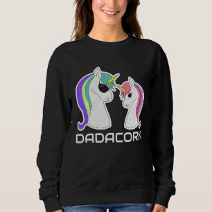 Sudadera DADACORN Familia Cool Unicorn Padre Hija