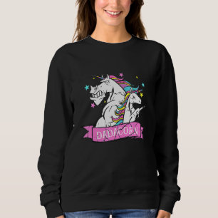 Sudadera Dadacorn Unicorn Papá Y Los Navidades De Bebés Pap