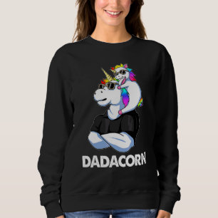 Sudadera Dadacorn Unicorn Papá Y Los Navidades De Bebés Pap