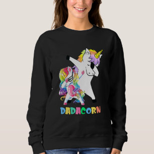 Sudadera Dadacorn Unicorn Papi Boys Chicas Toddle
