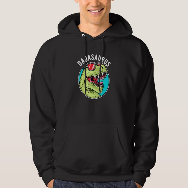 Sudadera Dadasaurus T Rex Dinosaur Dada Saurus (Anverso)