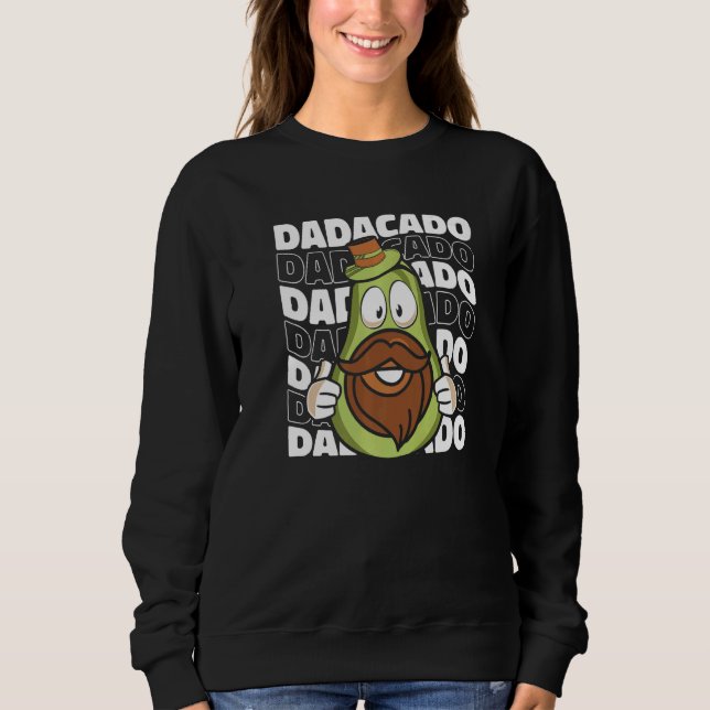 Sudadera Daddy Avocado Father - Papa Dad Premium (Anverso)