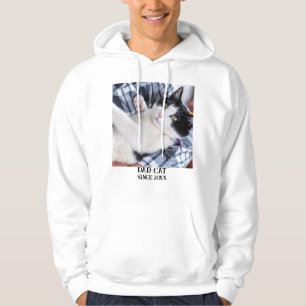 Sudadera Daddy cat since Photo cute cat