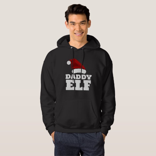 SUDADERA DADDY ELF DAD NAVIDADES T-SHIRT (Anverso completo)