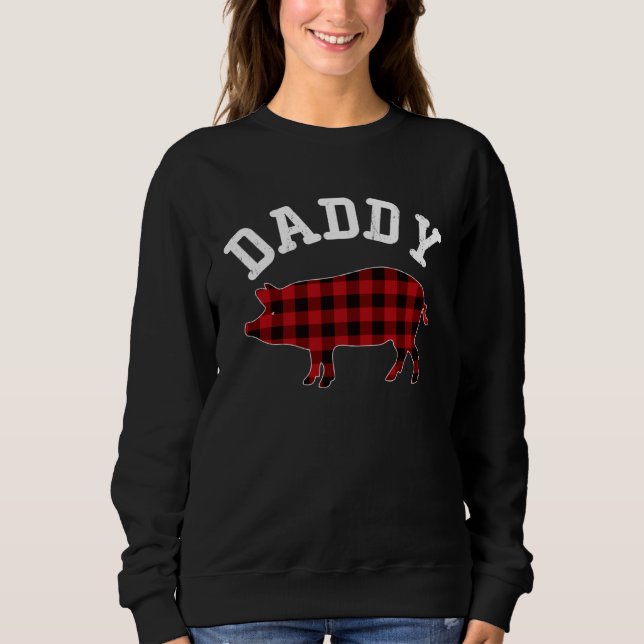 Sudadera Daddy Pig  Matching Family Pig (Anverso)