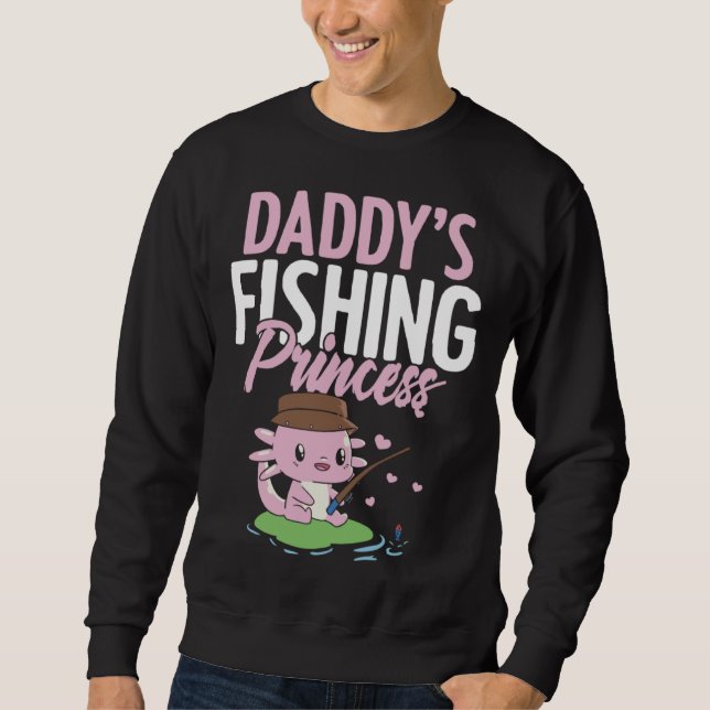 Sudadera Daddy s Fishing Buddy Fisherman Little Girl Daught (Anverso)