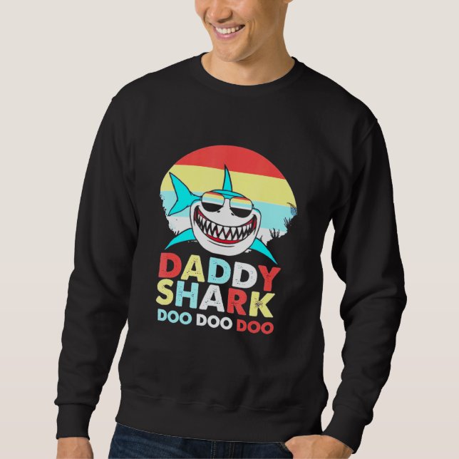 Sudadera Daddy Shark Doo Doo (Anverso)