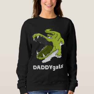 Sudadera Daddygator Padre Alligator Papá Padres Día Papa
