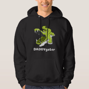 Sudadera Daddygator Padre Alligator Papá Pun
