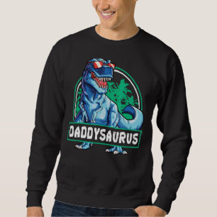 Sudadera Daddysaurus Padres Día Rex Dinosaurio Daddysaurus 