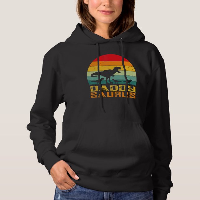 Sudadera Daddysaurus Rex Daddy Dinosaur Día del Padre 2022 (Anverso)