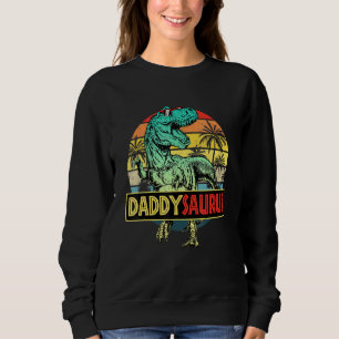 Sudadera Daddysaurus T Rex Dinosaur Daddy Saurus Family Mat