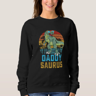 Sudadera Daddysaurus T Rex Dinosaur Daddy Saurus Family Mat