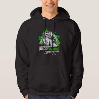 Sudadera Daddysaurus T Rex Dinosaur Daddy Saurus St Patric
