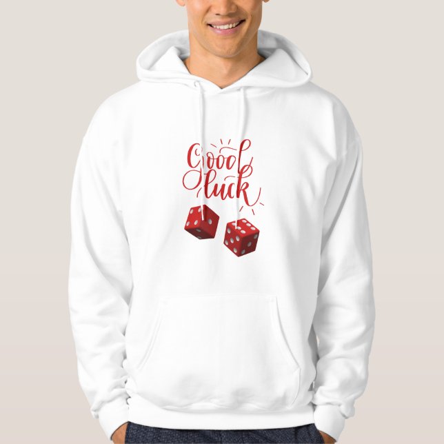Sudadera dados de día afortunado (Anverso)