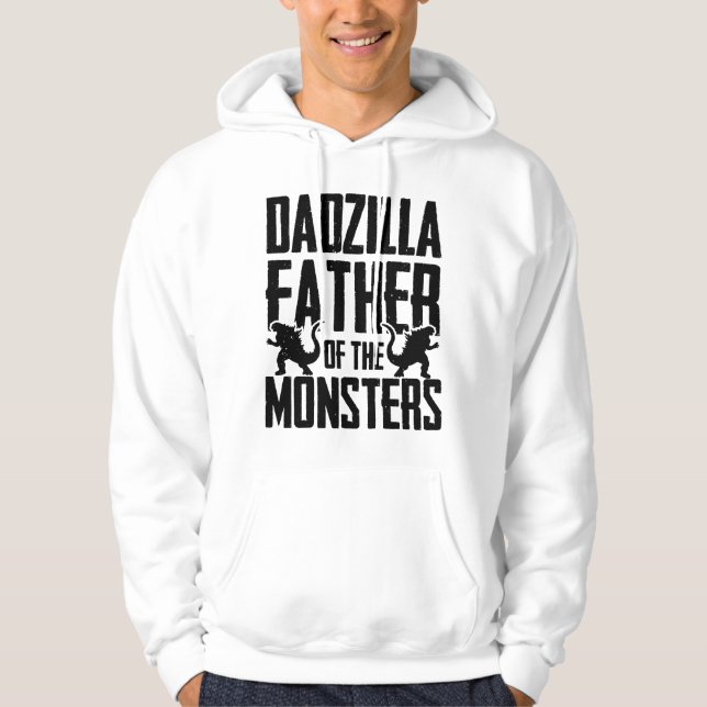 Sudadera Dadzilla - Padre de los Monstruos - Citas divertid (Anverso)