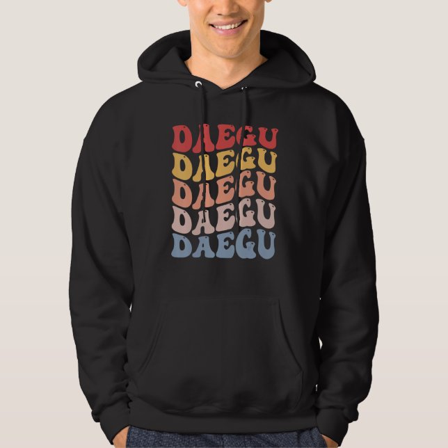Sudadera Daegu City Groovy Retro (Anverso)
