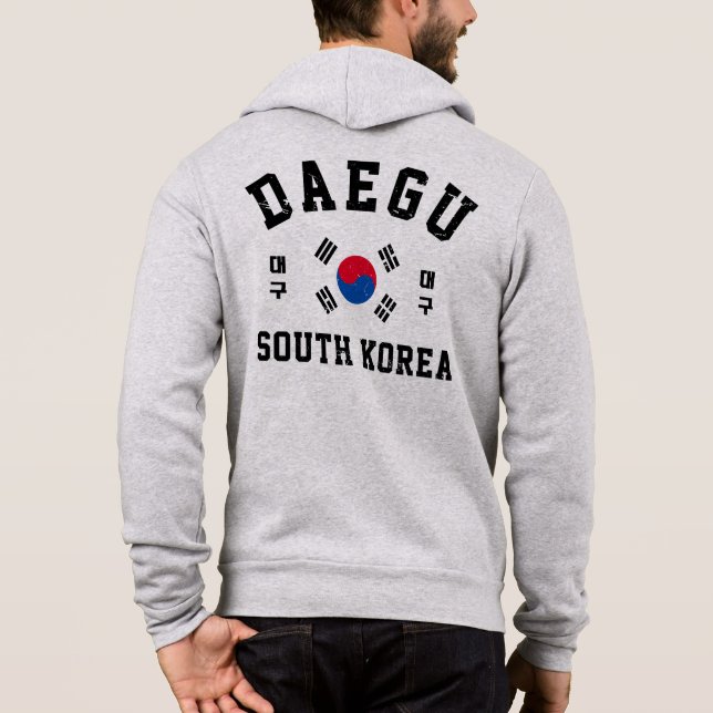 Sudadera Daegu Corea del Sur (Reverso)
