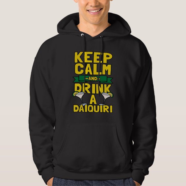 Sudadera Daiquiri  Bebida alcohólica Cóctel Ron   Idea (Anverso)