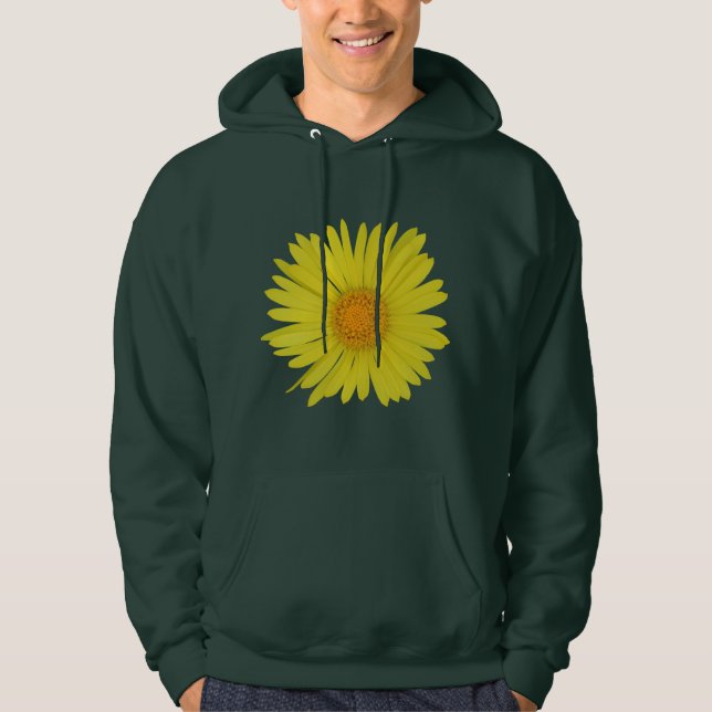 Sudadera Daisy amarillo (aislado) (Anverso)