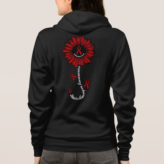 Sudadera Daisy... Aneuralismo cerebral (Reverso)