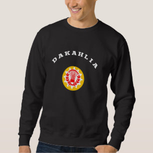 Sudadera Dakahlia Escudo de armas Bandera orgullo nacional