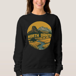 Sudadera Dakota del Norte Estados Unidos de América