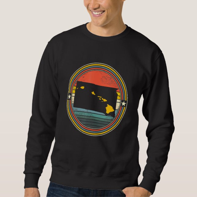 Sudadera Dakota del Sur Hawaii Raíces del estado original R (Anverso)
